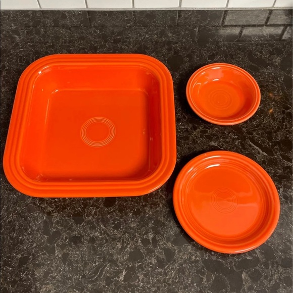 Fiestaware Kitchen Fiesta Square Baker Poshmark